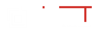 Das Bild zeigt das dibesT Logo mit vorne die beiden vierecke und dahinter den Schriftzug dibesT